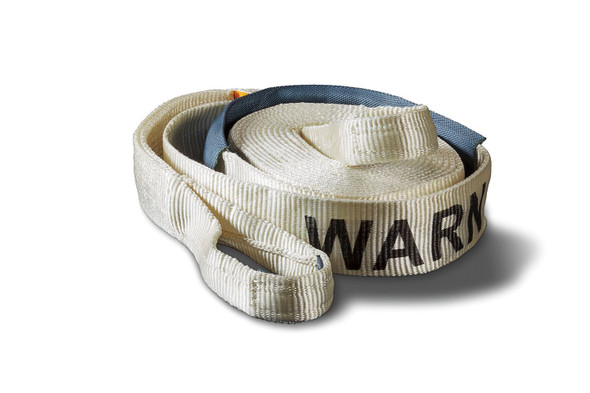 Warn Premium Recovery Strap, 3" X 30' - 21,600 LB - 88924
