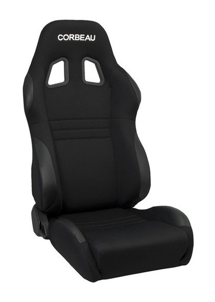 The A4 is the perfect adjustable racing seat for tight spaces and minimal headroom applications. Whether on the street, the track, or off-road, the A4 racing seat will enhance your overall driving experience. As a rule of thumb, the A4 will fit up to a 34-36 inch waist while the A4 Wide will fit up to a 38-40 inch waist. High wear patches are strategically placed to protect your seat from abuse in the high wear areas. The A4 racing seat is available in cloth, with leatherette high wear patches, microsuede, with leather high wear patches, and 100% black leather.