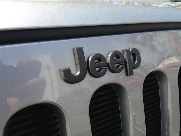 Rebel Off Road Jeep Black Grille Emblem