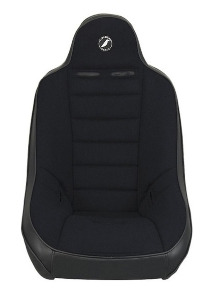 The Baja Ultra Off Road Suspension Seat was designed for the off road enthusiasts who want the safety of suspension and the comfort of Corbeau. We integrated our state-of-the-art suspension technology with the comfort and design that Corbeau is known for, and from that came the Baja Ultra Off Road Suspension Seat. Our expertise on comfort and our experience with performance seats is what makes the Baja Ultra one the most advanced suspension seats on the market today. The Baja Ultra is the big brother to the Baja SS Seat. It is four inches taller and one inch wider. The Baja Ultra Off Road Seat will enhance not only the look of your vehicle but also the overall driving experience. As a rule of thumb, the Baja Ultra Off Road Seat will fit up to a 36-38 inch waist while the Baja Ultra Wide will fit up to a 42 inch waist. The Baja Ultra Off Road Suspension Seat is available in all vinyl and vinyl/cloth fabrics.