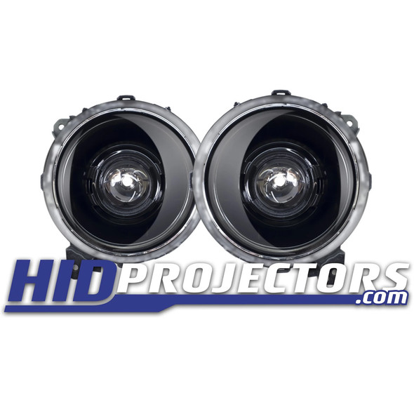 HID Projectors Black Series Classic 9" Bi-LED Projector Headlights, Jeep Gladiator JT/Jeep JL