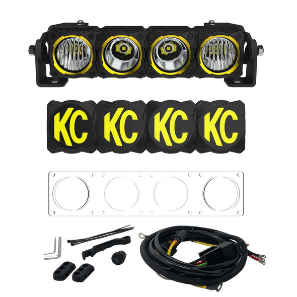 KC Hilites Flex Era LED Light Bar, Master Kit