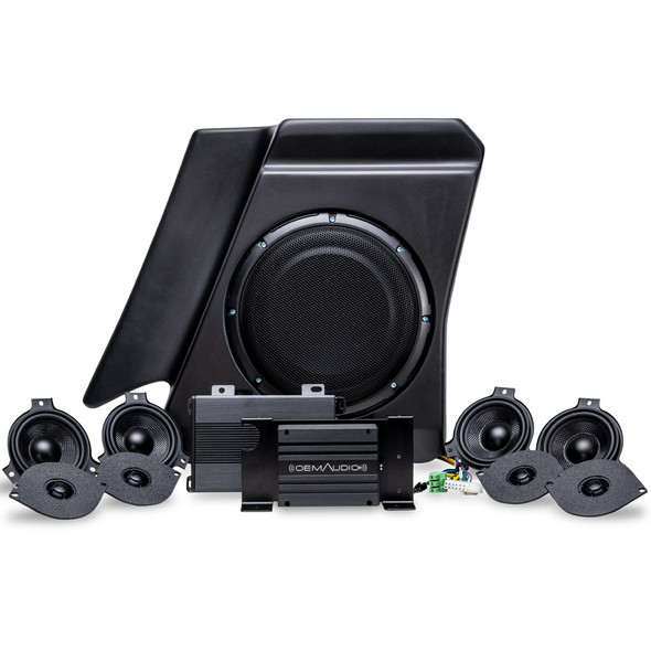 OEM Audio Plus Hi Fidelity Plug and Play Sound System, Jeep Wrangler JL