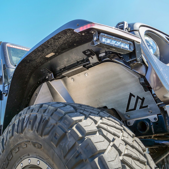 American Adventure Labs Aluminum Quick-Release Front Inner Fenders, Jeep JL/JT