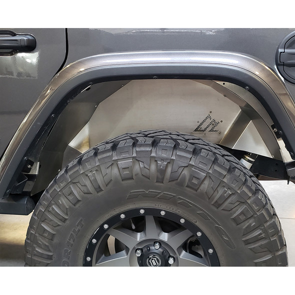American Adventure Labs Aluminum Quick-Release Rear Inner Fenders, Jeep Wrangler JL