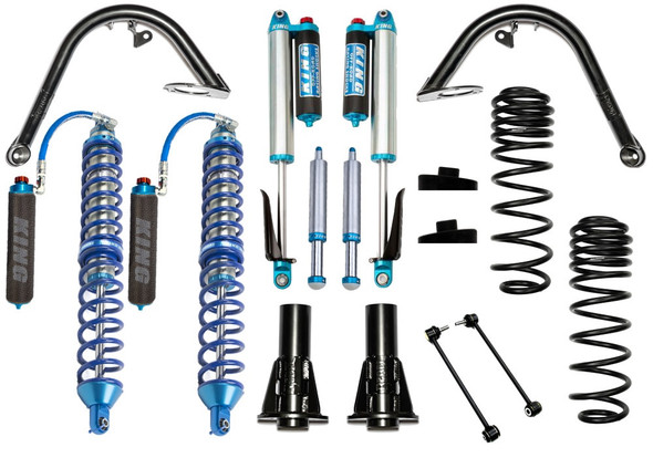 Recon Complete Stage 1 Overland Coilover Kit, 4.5" Lift, Jeep Wrangler JL