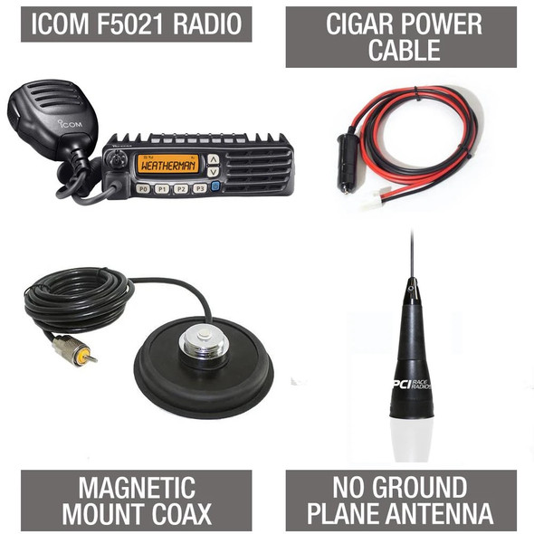 PCI Radio Race Radio Magnetic Coax Chase Package