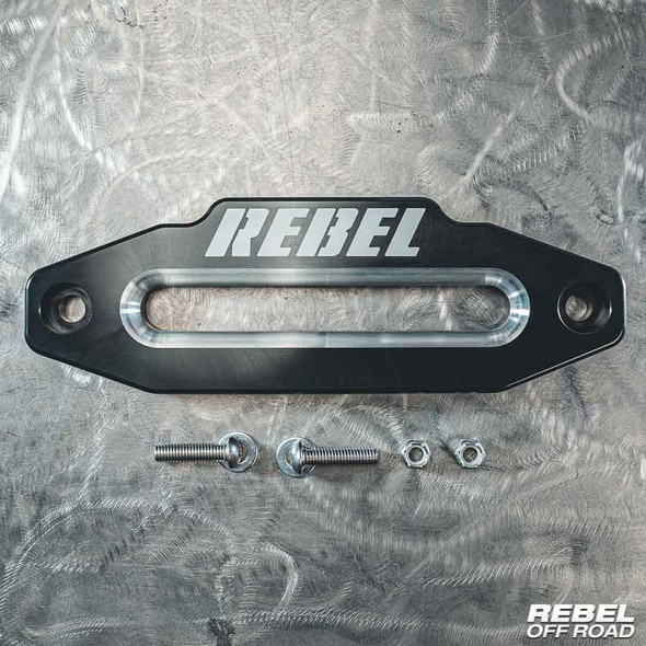 Rebel Off Road Aluminum Hawse Fairlead - Machined Billet