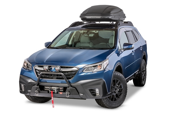 Warn 2020 Subaru Outback - Grille Guard for Semi-Hidden Kit - 106398