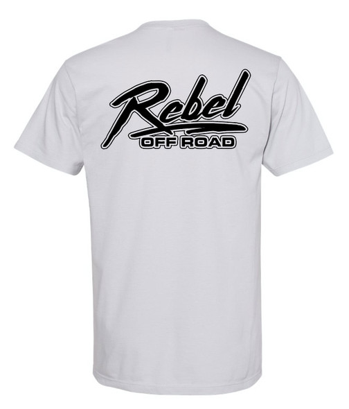 Rebel Off Road Working Man Light Gray T-Shirt
