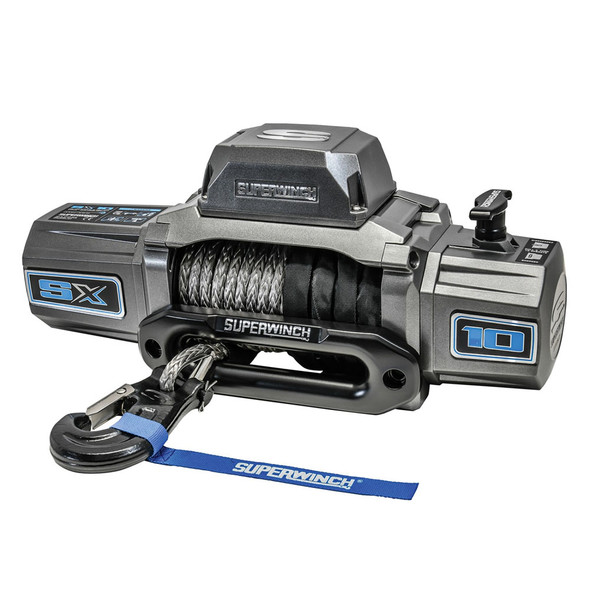 Superwinch SX10SR 10,000Lb Winch, Synthetic Rope, Wireless Remote